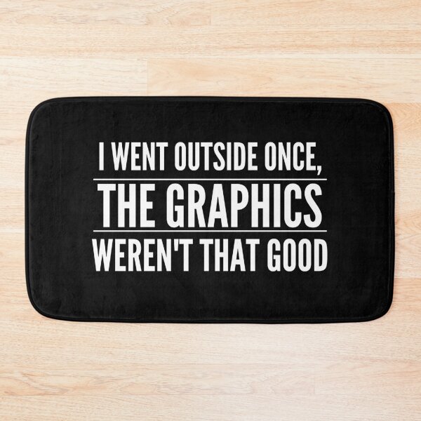 Item preview, I went outside once, the graphics weren't that good designed and sold by ConstantinoMD1.