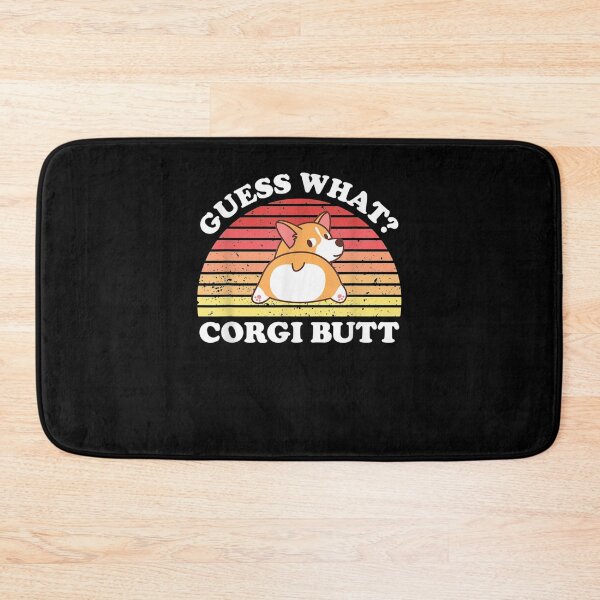 Item preview, Guess What Corgi Butt Corgi Dog Dad Mom Retro Gift designed and sold by tolivia.