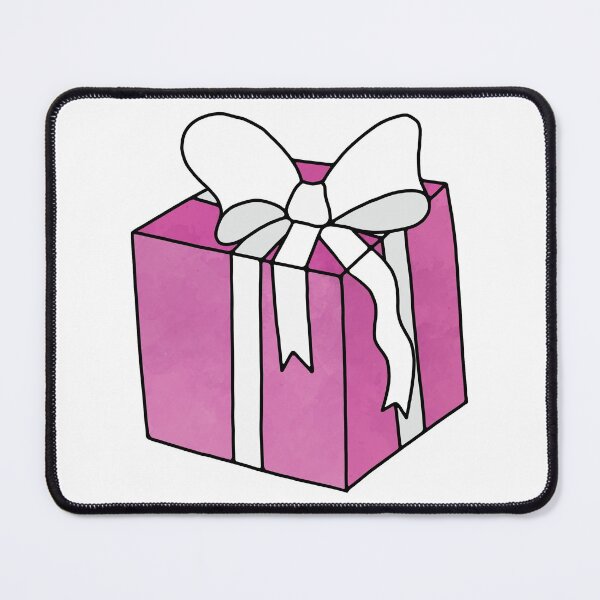 Item preview, Pink Watercolor Wrapped Present designed and sold by murialbezanson.