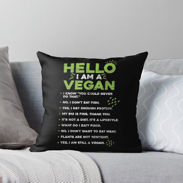 Item preview, Hello Im A Vegan designed and sold by tolivia.