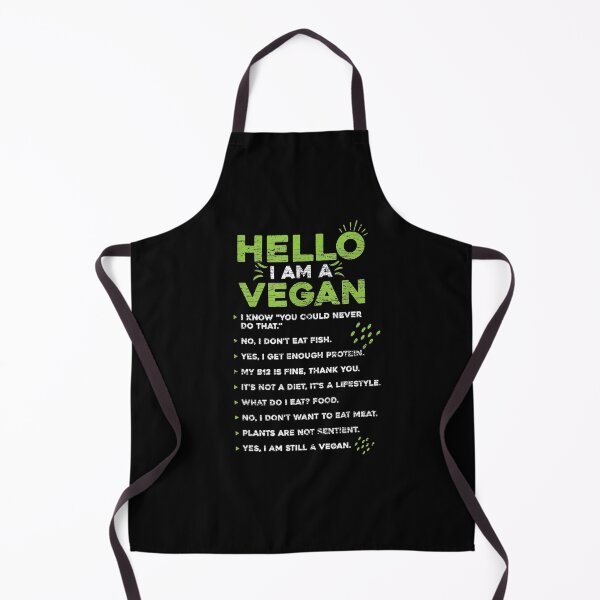 Item preview, Hello Im A Vegan designed and sold by tolivia.