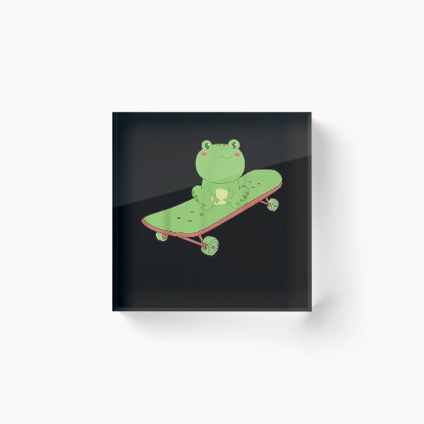 Artikelvorschau, Frosch auf Skateboard entworfen und verkauft von tolivia.
