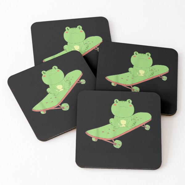 Item preview, Frog On Skateboard designed and sold by tolivia.