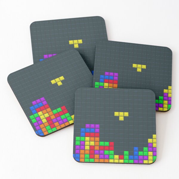 Item preview, Retro Blocks Video Game Pattern designed and sold by anziehend.