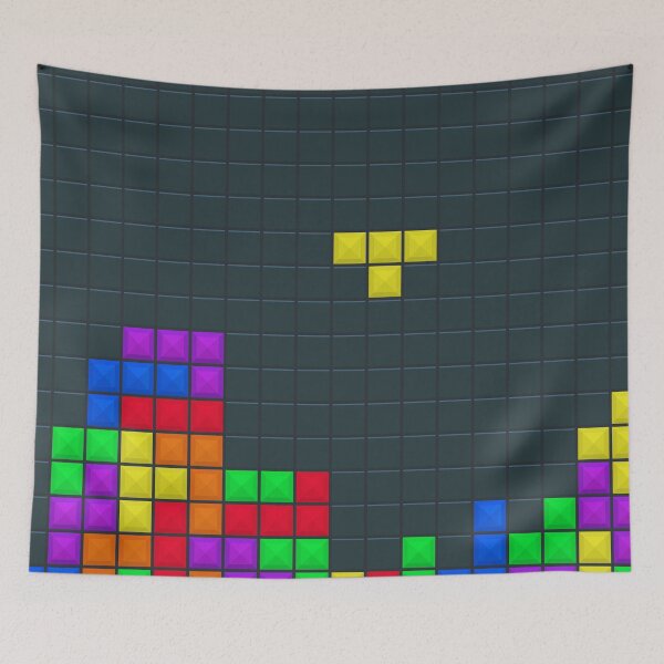 Item preview, Retro Blocks Video Game Pattern designed and sold by anziehend.
