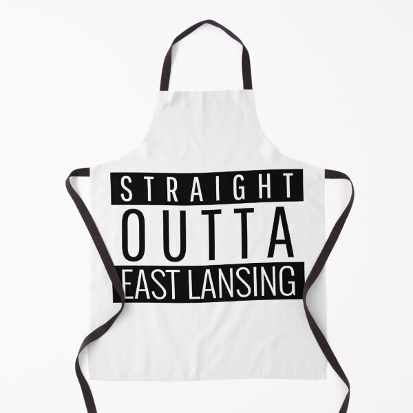 Item preview, Straight Outta East Lansing Michigan  designed and sold by Teelogic.