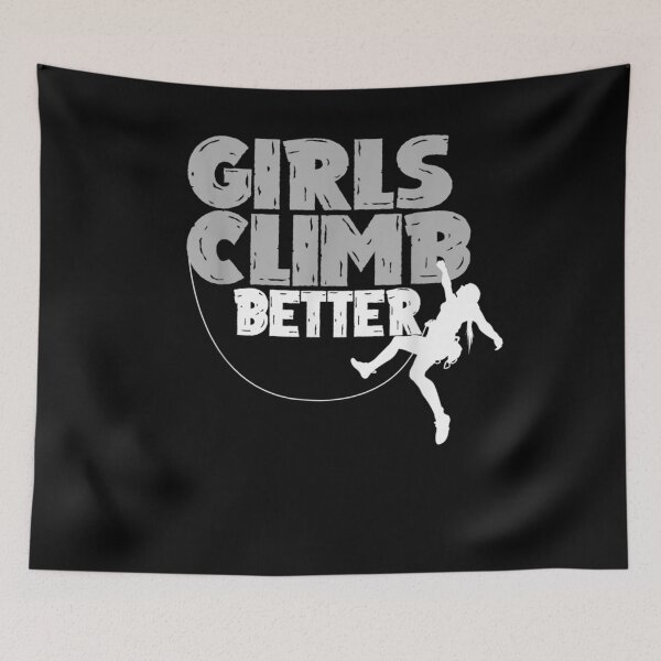 Item preview, Girls Climb Better Gift Rock Climbing Kids designed and sold by tolivia.