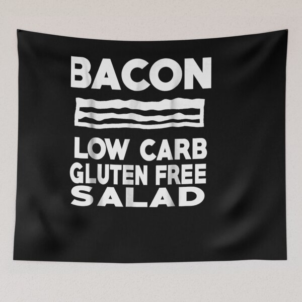 Item preview, Bacon Humorous Gym Diet Ironic Fitness designed and sold by tolivia.