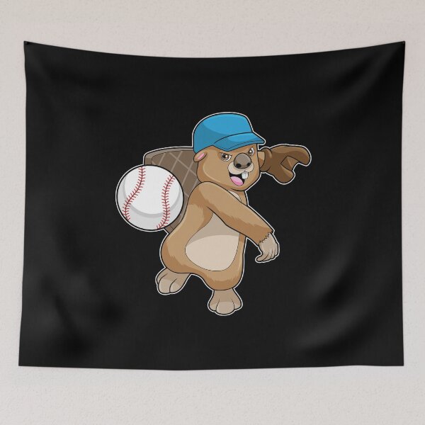 Item preview, Beaver Baseball Baseball glove designed and sold by Snabdesign84.