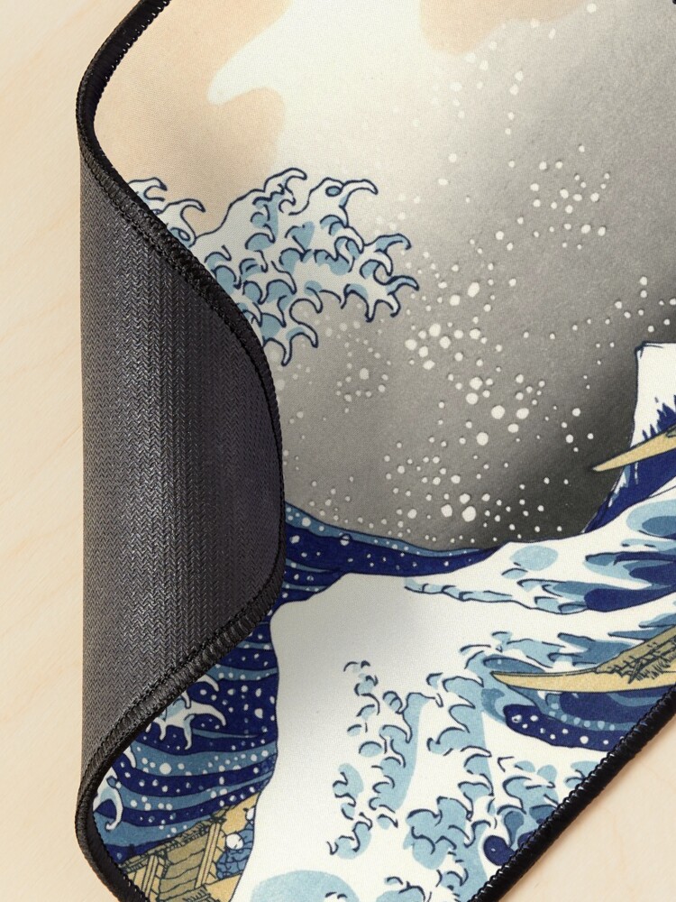 Alternate view of The Great Wave off Kanagawa - Hokusai Mouse Pad