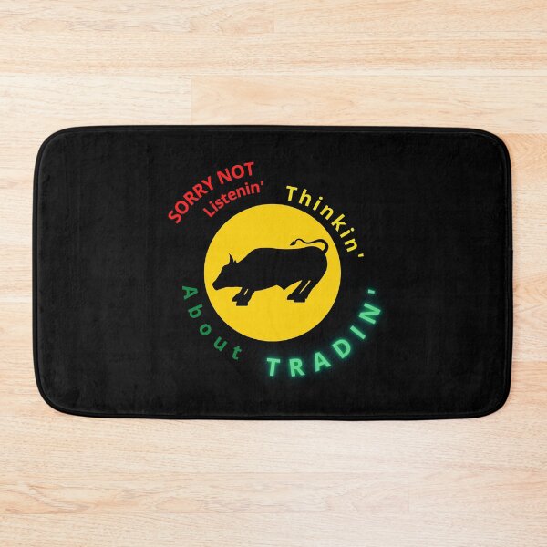 Item preview, Funny Day Trading Quote Stock Market Sorry not Listening Thinking about Trading Gift designed and sold by DKA-2ndBoy.