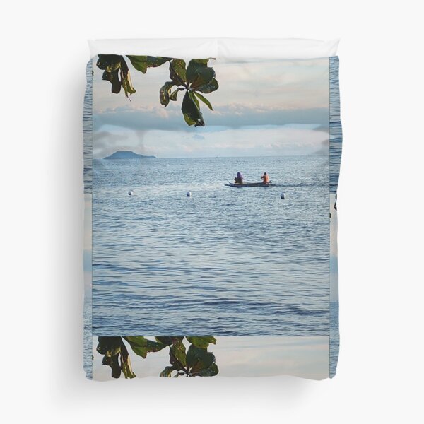 Sail On Calming Natureview SpeakChrist Duvet Cover