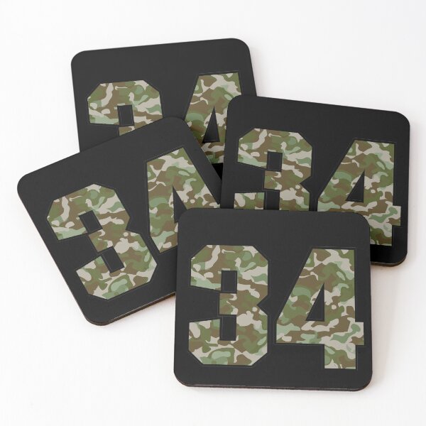 Item preview, Army Camouflage Number Thirty-Four Soldiers Lucky Number 34 designed and sold by Urosek.