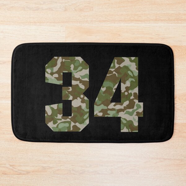 Item preview, Army Camouflage Number Thirty-Four Soldiers Lucky Number 34 designed and sold by Urosek.