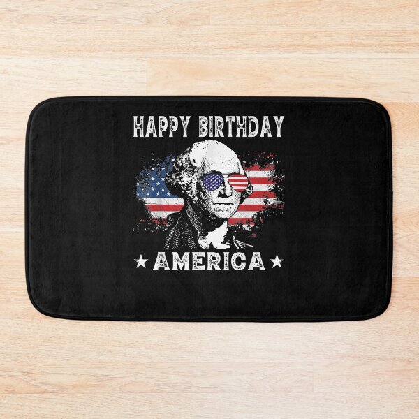 Item preview, Happy Birthday America 4th Of July George Washington designed and sold by tolivia.