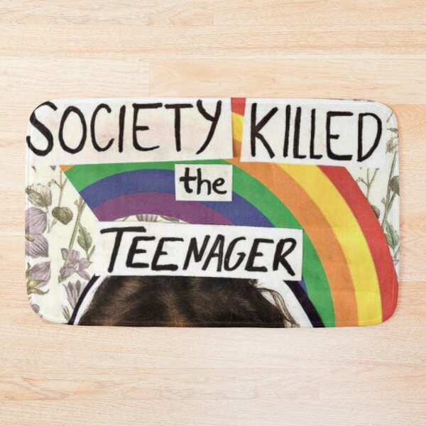 Item preview, society killed the teenager designed and sold by charlyjovic.