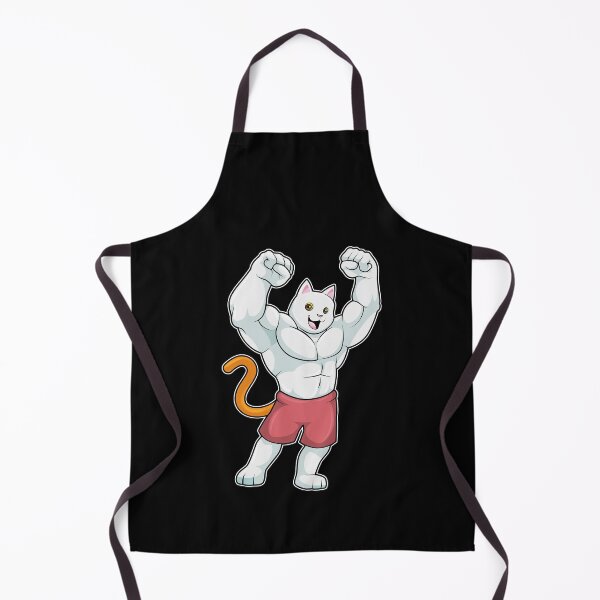 Item preview, Cat as Bodybuilder with big Muscles designed and sold by Snabdesign84.