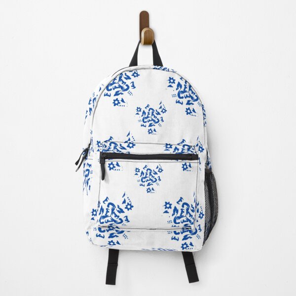 Item preview, Blue Fan floral design designed and sold by TheSharpService.