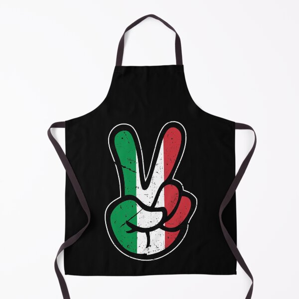 Item preview, Peace Sign Vintage Italy Flag designed and sold by designandclouds.