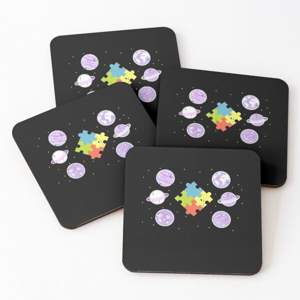 Aperçu de l'œuvre Kids Planets Puzzle Cadeaux de sensibilisation à l'autisme pour les garçons autistes créée et vendue par robinxam.