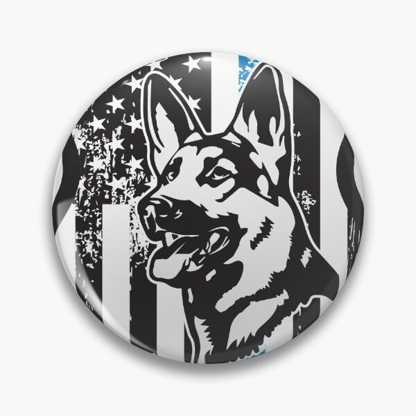 Item preview, Police Dog T-Shirt Design designed and sold by Asifhasansabbir.