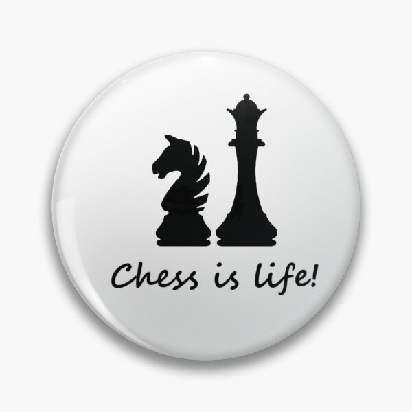Item preview, "Chess is life!" designed and sold by i-Culture.