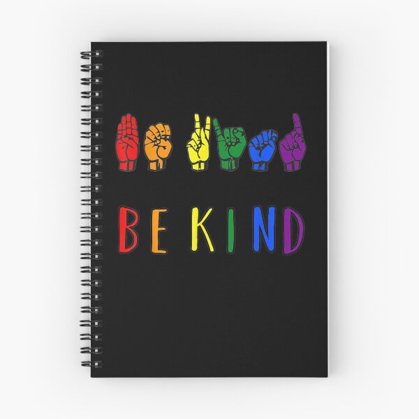 Item preview, Be Kind Pride Sign Language Rainbow Teachers Interpreter Asl designed and sold by robinxam.
