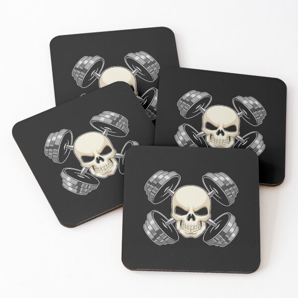Item preview, Skull Strength training Dumbbells designed and sold by Snabdesign84.