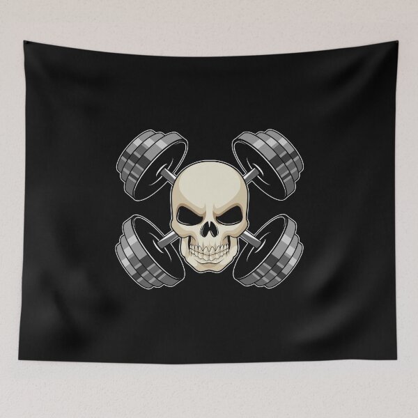 Item preview, Skull Strength training Dumbbells designed and sold by Snabdesign84.