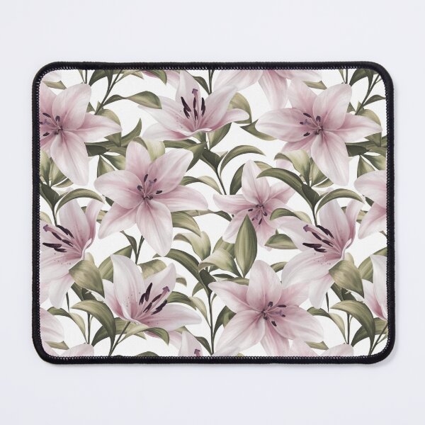 Item preview, Lily flowers. Floral pattern designed and sold by Gribanessa.