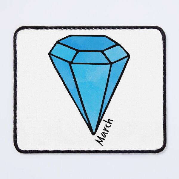 Item preview, March Aqua Spinel Birthstone designed and sold by murialbezanson.