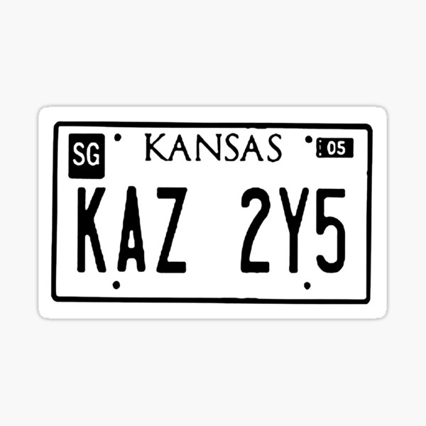 Item preview, Impala's License Plate designed and sold by statefarmpen.
