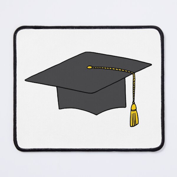 Item preview, Golden Yellow Tassel Graduation Cap designed and sold by murialbezanson.