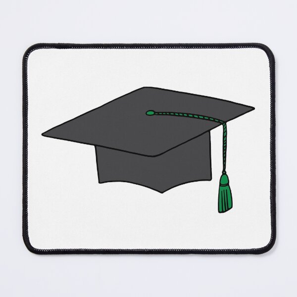 Item preview, Green Tassel Graduation Cap designed and sold by murialbezanson.