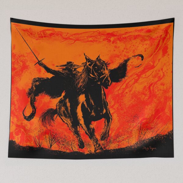 Item preview, Zorro Fire and Flames  designed and sold by Doug Saquic.