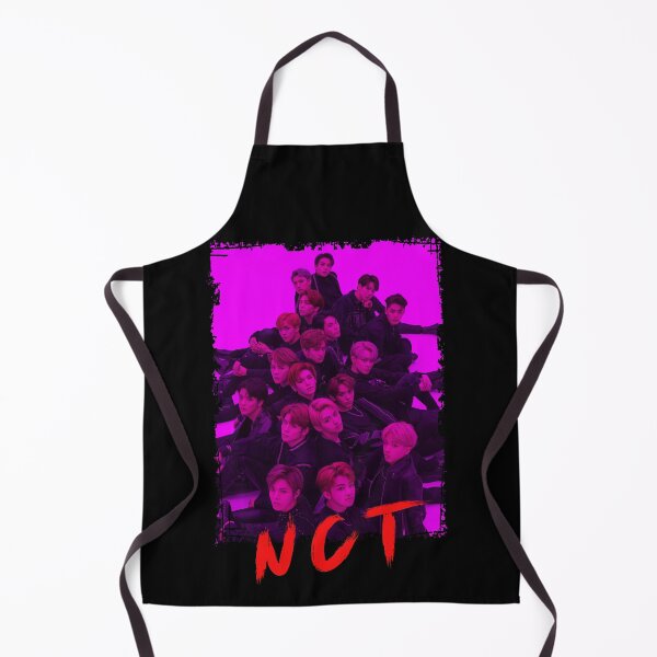Item preview, NCT Kpop Group Members Purple Korean Kpop RGB Color Design designed and sold by Piosenka Art.