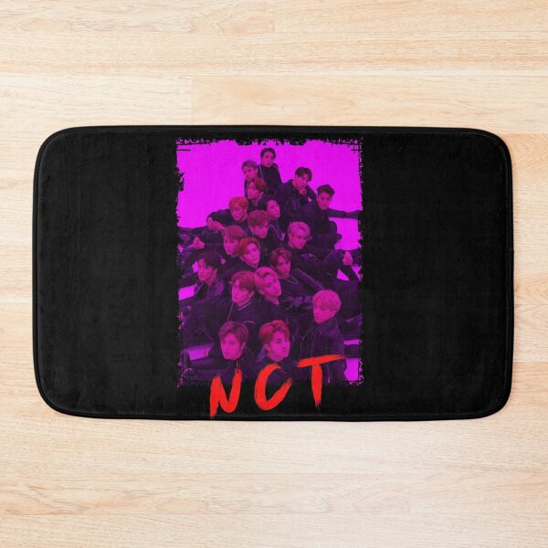 Item preview, NCT Kpop Group Members Purple Korean Kpop RGB Color Design designed and sold by Piosenka Art.
