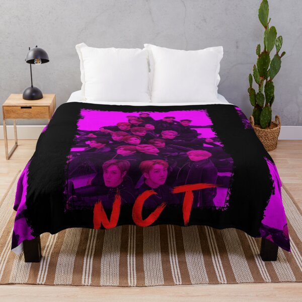 Item preview, NCT Kpop Group Members Purple Korean Kpop RGB Color Design designed and sold by Piosenka Art.