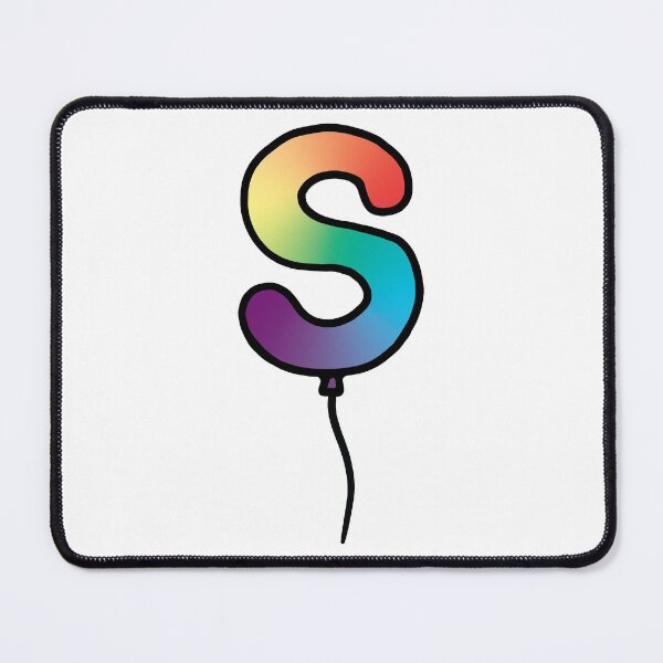 Item preview, Initial Monogram Balloon Letter S designed and sold by murialbezanson.