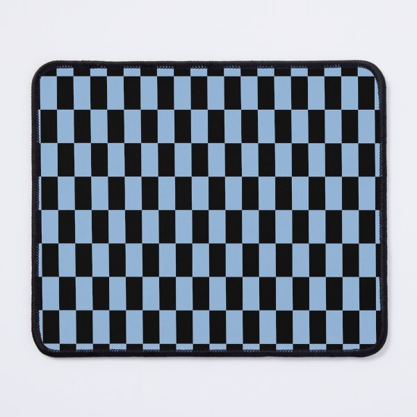 Item preview, Black and Blue Checkerboard Pattern 2 designed and sold by KeksWorkroom.
