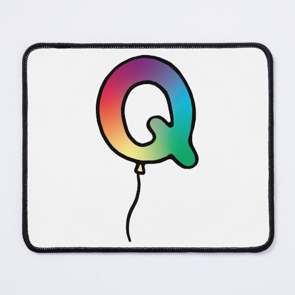 Item preview, Initial Monogram Balloon Letter Q designed and sold by murialbezanson.