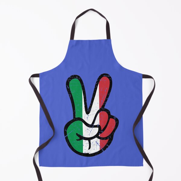 Item preview, Peace Sign Vintage Italy Flag designed and sold by designandclouds.