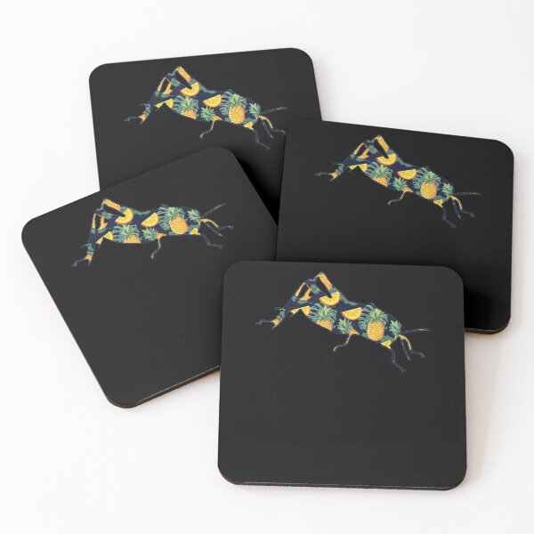 Item preview, Pineapple Hawaiian Grasshopper Girl Print Gift designed and sold by robinxam.