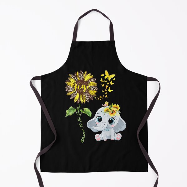 Item preview, Blessed To Be Called Gigi Leopard Sunflower Elephant designed and sold by robinxam.