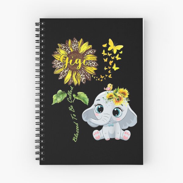 Item preview, Blessed To Be Called Gigi Leopard Sunflower Elephant designed and sold by robinxam.