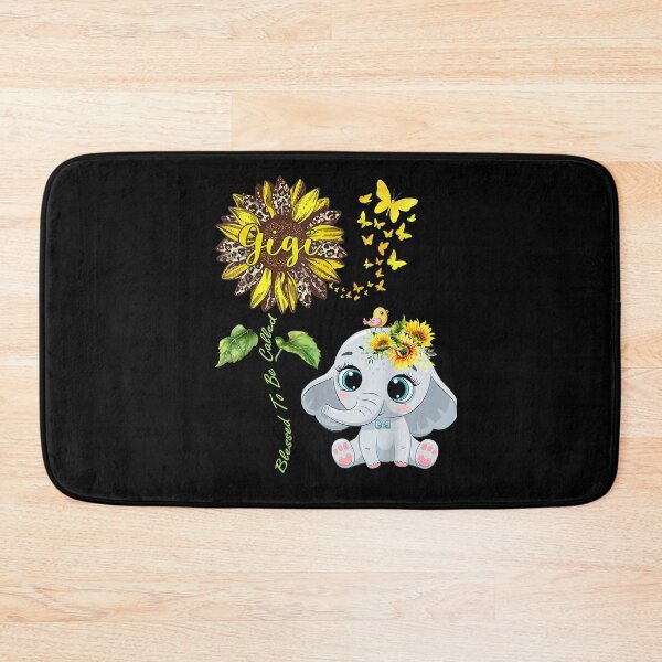 Item preview, Blessed To Be Called Gigi Leopard Sunflower Elephant designed and sold by robinxam.