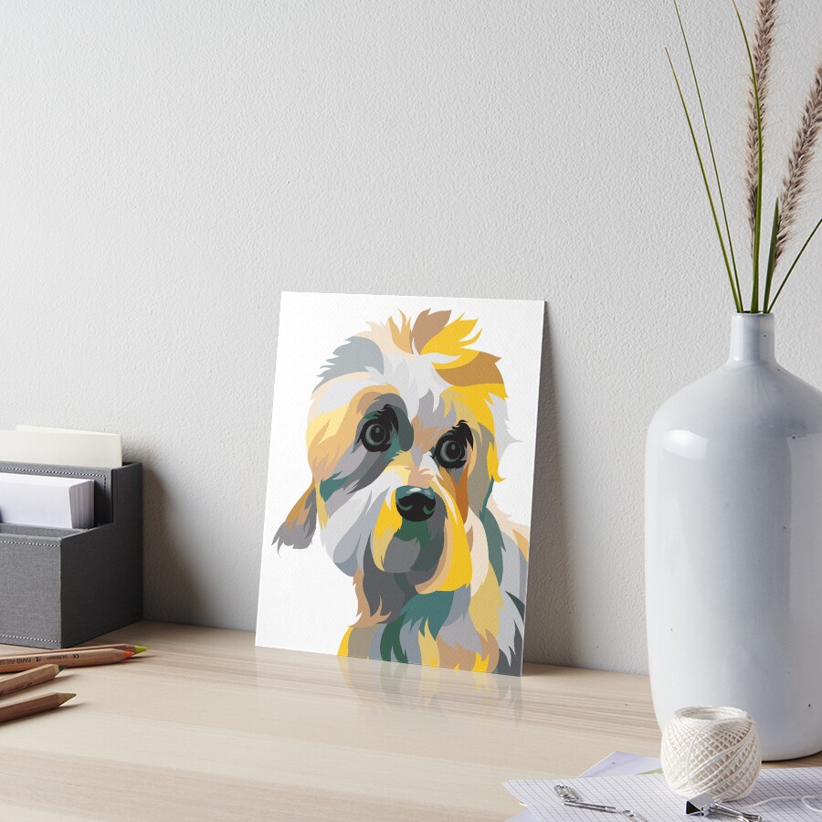Item preview, Art Board Print designed and sold by colorpooch.