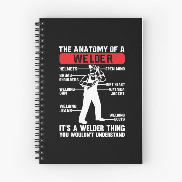 Item preview, THE ANATOMY OF A WELDER designed and sold by Tee Hub.