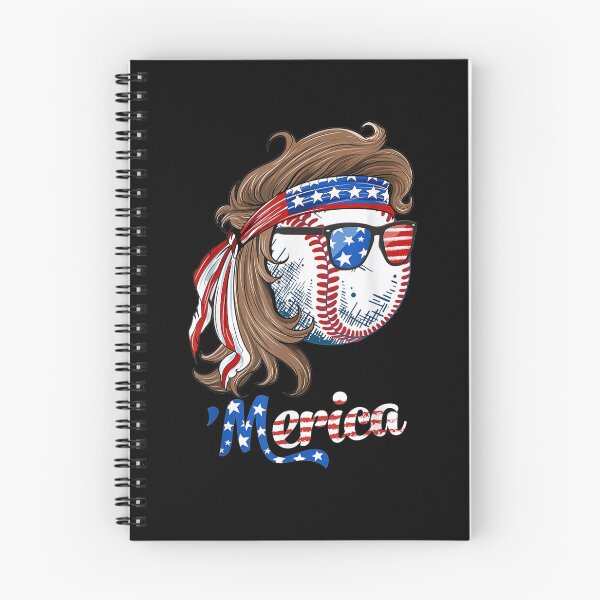 Item preview, Baseball Mullet 4th Of July American Flag Merica Fathers Day designed and sold by robinxam.
