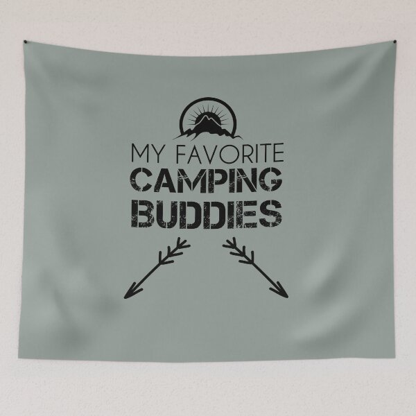Item preview, Funny Camping Family | My Favorite Camping Buddies Call Me Grandpa |  designed and sold by JooArtPrints  ★★★★★.